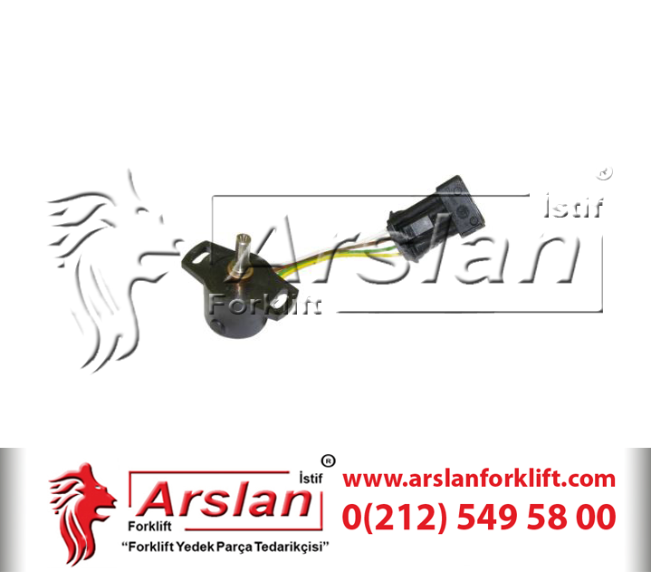 JUNGHEINRICH (AMEISE) 51117023  DİREKSİYON POTANSI-ENCODER(Forklift Yedek Parça)