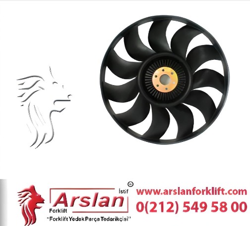 LİNDE 3511050101 RADYATÖR FAN PERVANESİ-FAN RADIATOR(Forklift Yedek Parça)